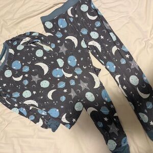 Kids Pajamas with Celestial Print